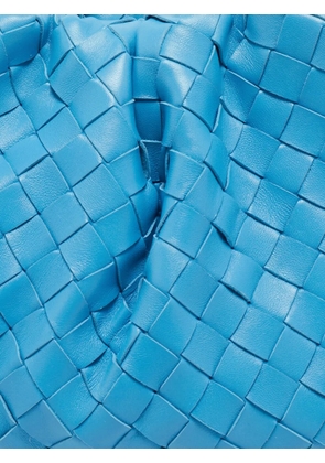 Bottega Veneta Pre-Owned The Pouch Intrecciato clutch bag - Blue