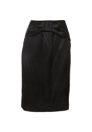 Dolce & Gabbana Pre-Owned bow-detail mini skirt - Black