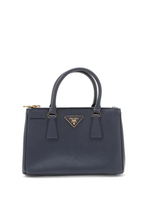 Prada Pre-Owned 2010-2026 Small Saffiano Lux Galleria Double Zip satchel - Blue