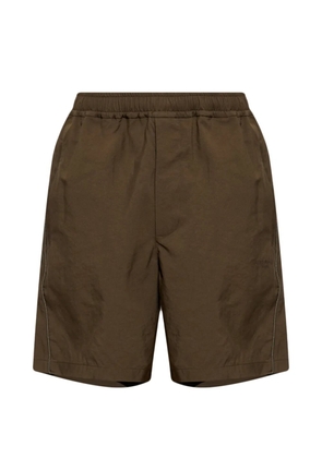 Givenchy logo-embroidered shorts - Brown