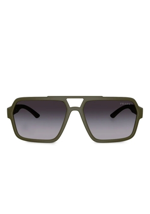Prada Linea Rossa pilot-frame sunglasses - Green