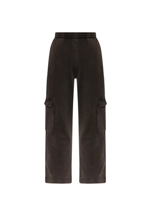 Represent Initial logo-embroidered track pants - Brown