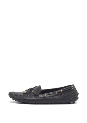 Louis Vuitton Pre-Owned Gloria Monogram loafers - Black