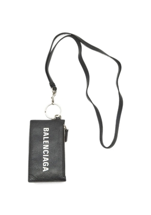Balenciaga Pre-Owned Cash keychain card case - Black