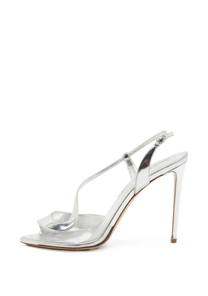 Nicholas Kirkwood transparent slingback sandals - White