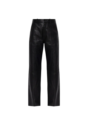 Gestuz Gzluciana leather trousers - Black