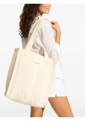 Seafolly Aurora striped tote bag - Neutrals
