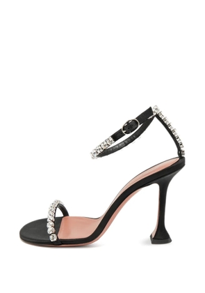 Amina Muaddi Gilda crystal-embellished sandals - Black
