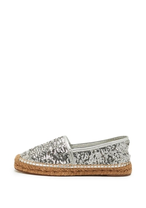 Dolce & Gabbana Pre-Owned slip-on espadrille - Silver