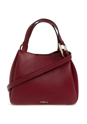 Furla Nuvola grainy leather tote bag - Red
