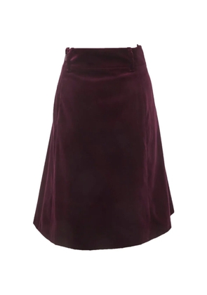 Gucci Pre-Owned zip-up mini skirt - Purple