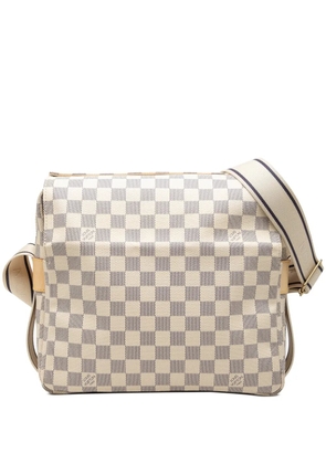 Louis Vuitton Pre-Owned 2007 Damier Azur Naviglio crossbody bag - White
