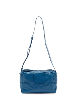 Bottega Veneta Pre-Owned Arco leather messenger bag - Blue