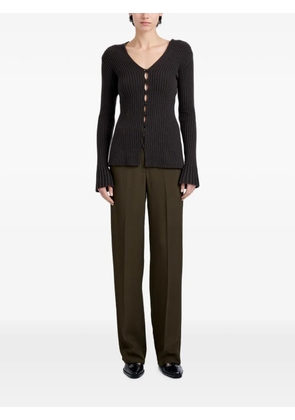 Proenza Schouler Valeria top in transitional cashmere - Brown