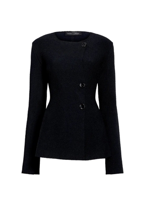 Proenza Schouler Sukki jacket in draped viscose - Black