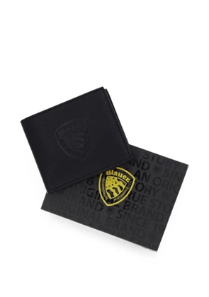 Blauer logo-embossed bifold wallet - Black