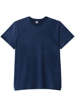RE/DONE short-sleeved cotton T-shirt - Blue