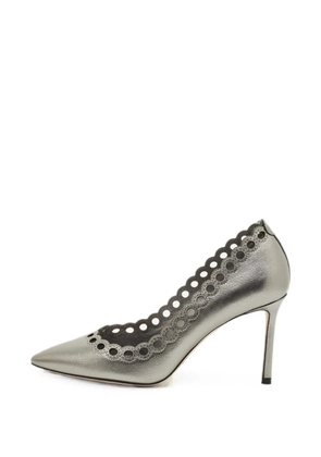 Jimmy Choo Pre-Owned cut-out-design pumps - Silver