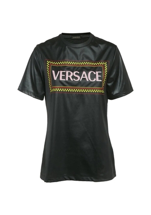 Versace Pre-Owned graphic logo T-shirt - Black