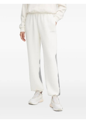 GUESS USA rhinestone-logo track pants - White