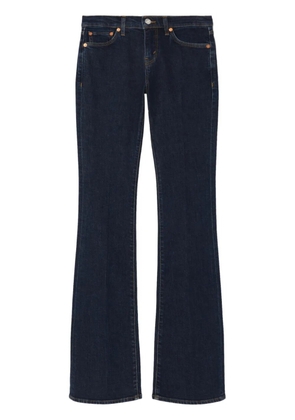 RE/DONE Midrise Baby Boot mid-rise bootcut jeans - Blue