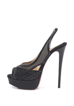 Christian Louboutin Pre-Owned Marina slingback sandals - Black