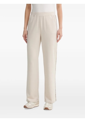 GUESS USA logo-tape track pants - Neutrals
