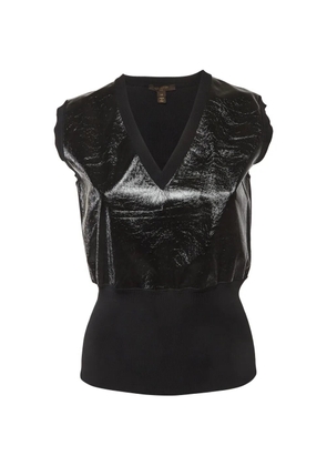 Louis Vuitton Pre-Owned V-neck blouse - Black
