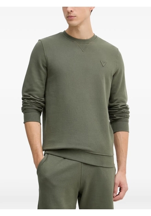 GUESS USA logo-patch sweatshirt - Green