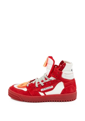 Off-White Pre-Owned 3.0 Off Court high-top sneakers - Red
