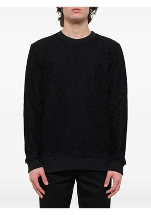 Givenchy Podium lace-overlay sweatshirt - Black