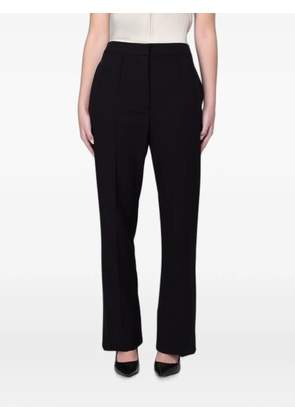Patrizia Pepe slim-fit crepe trousers - Black