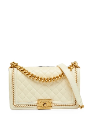 CHANEL Pre-Owned Chain Around Boy shoulder bag - Neutrals