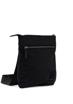 Armani Exchange logo-patch zip-fastening belt bag - Blue
