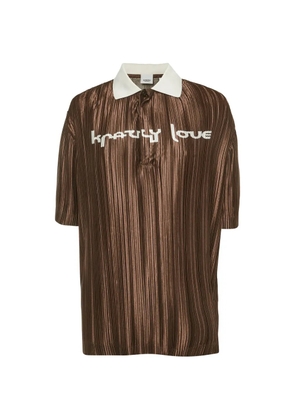 Burberry Pre-Owned Krazy Love short-sleeve polo shirt - Brown