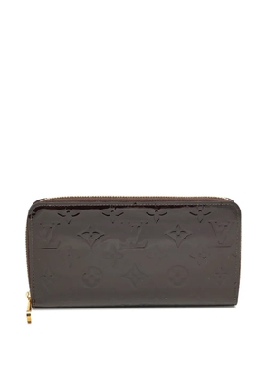 Louis Vuitton Pre-Owned 2015 Amarante monogram wallet - Red