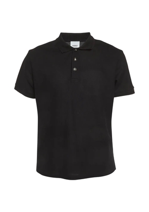 Burberry Pre-Owned cotton polo shirt - Black