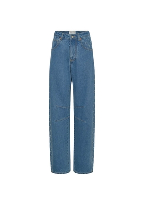 Marine Serre Moon Diamond jeans - Blue