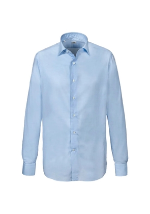 Alessandro Gherardi spread-collar button-down shirt - Blue