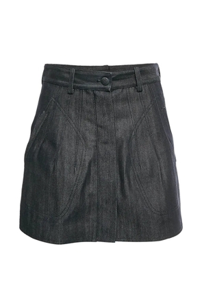 Balenciaga Pre-Owned denim mini skirt - Blue