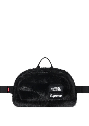 Supreme x The North Face faux-fur belt bag - Black