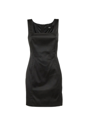 Dolce & Gabbana Pre-Owned satin square-neck mini dress - Black
