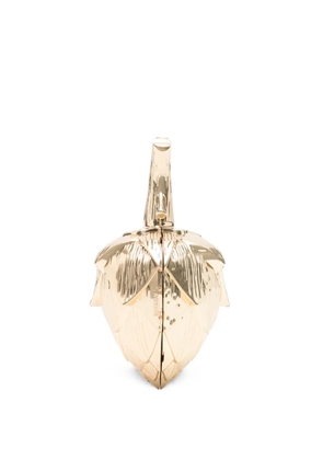 Simkhai artichoke-shape clutch bag - Gold