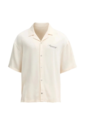 Represent Owners Club Script short-sleeve shirt - Neutrals
