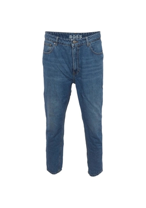 BOSS button-detail jeans - Blue