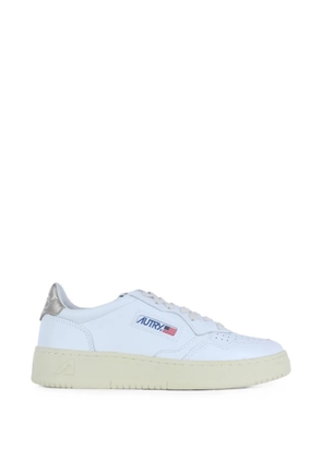 Autry perforated leather sneakers - White