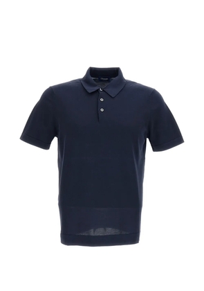 Drumohr short-sleeve polo shirt - Blue