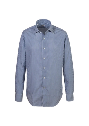 Alessandro Gherardi striped cotton shirt - Blue