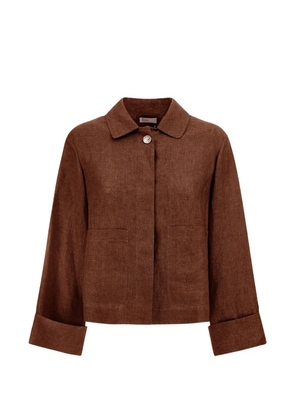 Herno Resort linen jacket - Brown