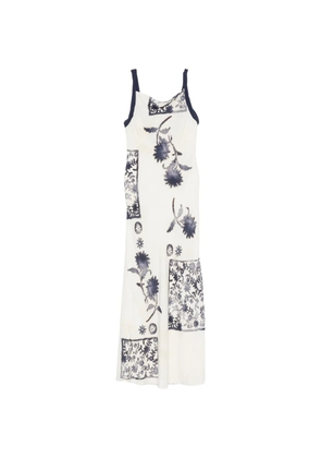 SIR. floral-print cowl-neck maxi dress - Neutrals